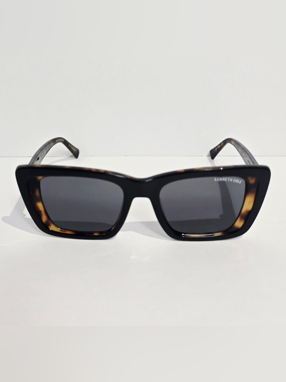 Kenneth Cole New York KC00027 Cat-Eye Sunglasses with Pouch - Tortoise